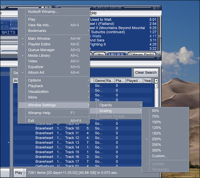 Zer gertatu zitzaion Winamp-i eta nola erabil dezakezu orain? 5