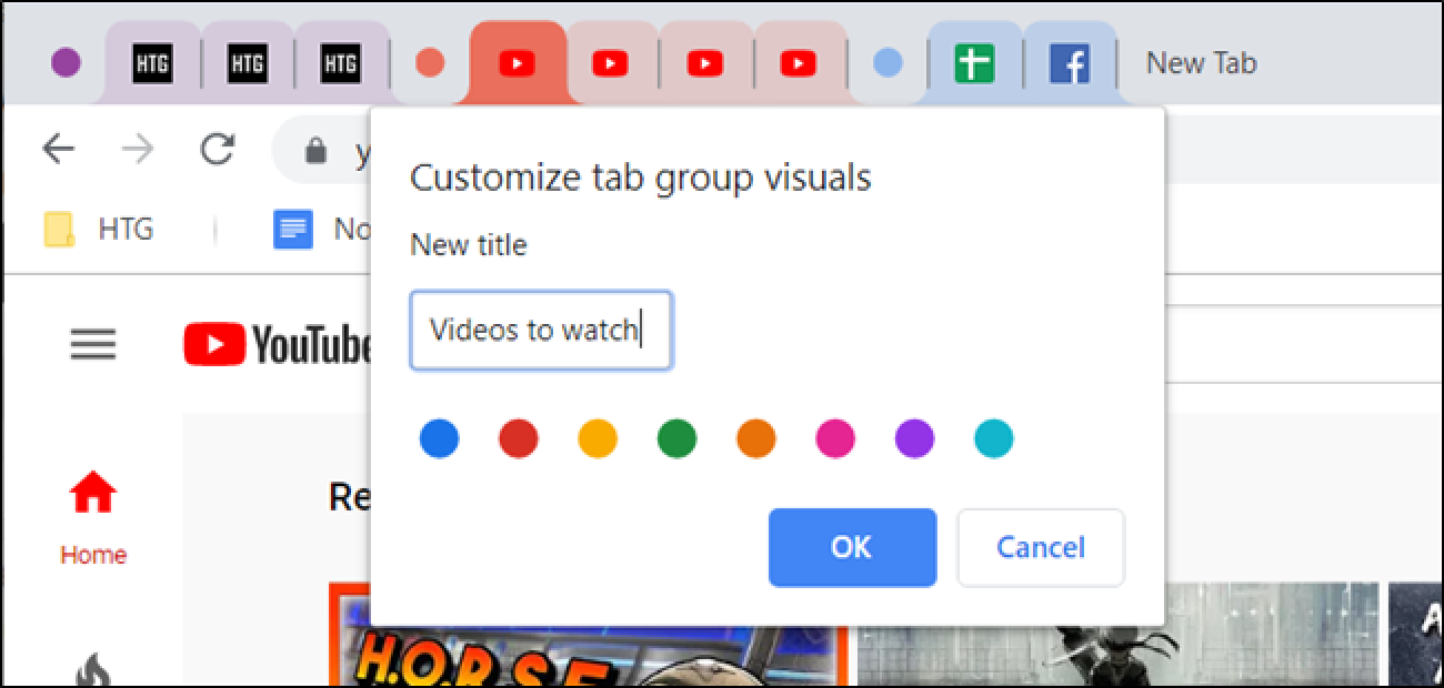 Nola gaitu eta erabili fitxa-taldeak Google Chrome-n
