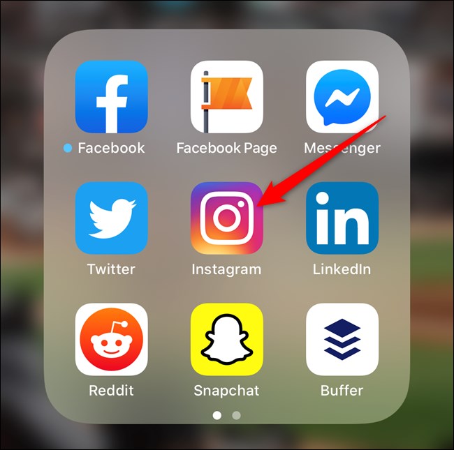 Ireki Instagram Aplikazioa zure telefono mugikorrean