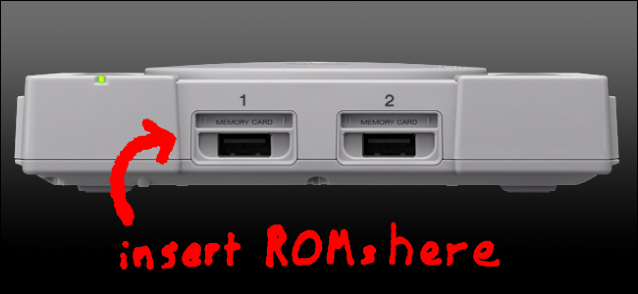 PlayStation Klasikoa USB-n oinarritutako Game ROM erraldoietarako Hacked da

