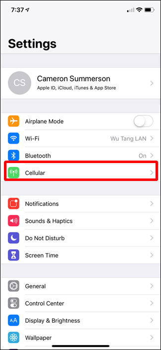 Nola konfiguratu SIM bikoitzeko txartelak iPhone XS, Max eta XR 3