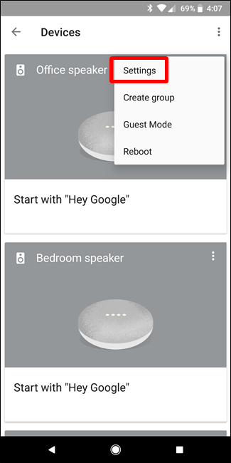 Nola lotu Bluetooth Bozgorailua Google Home-ekin 4