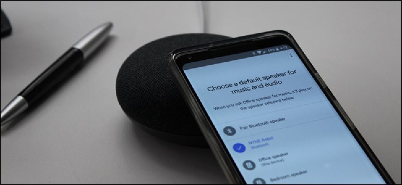 Nola lotu Bluetooth Bozgorailua Google Home-ekin
