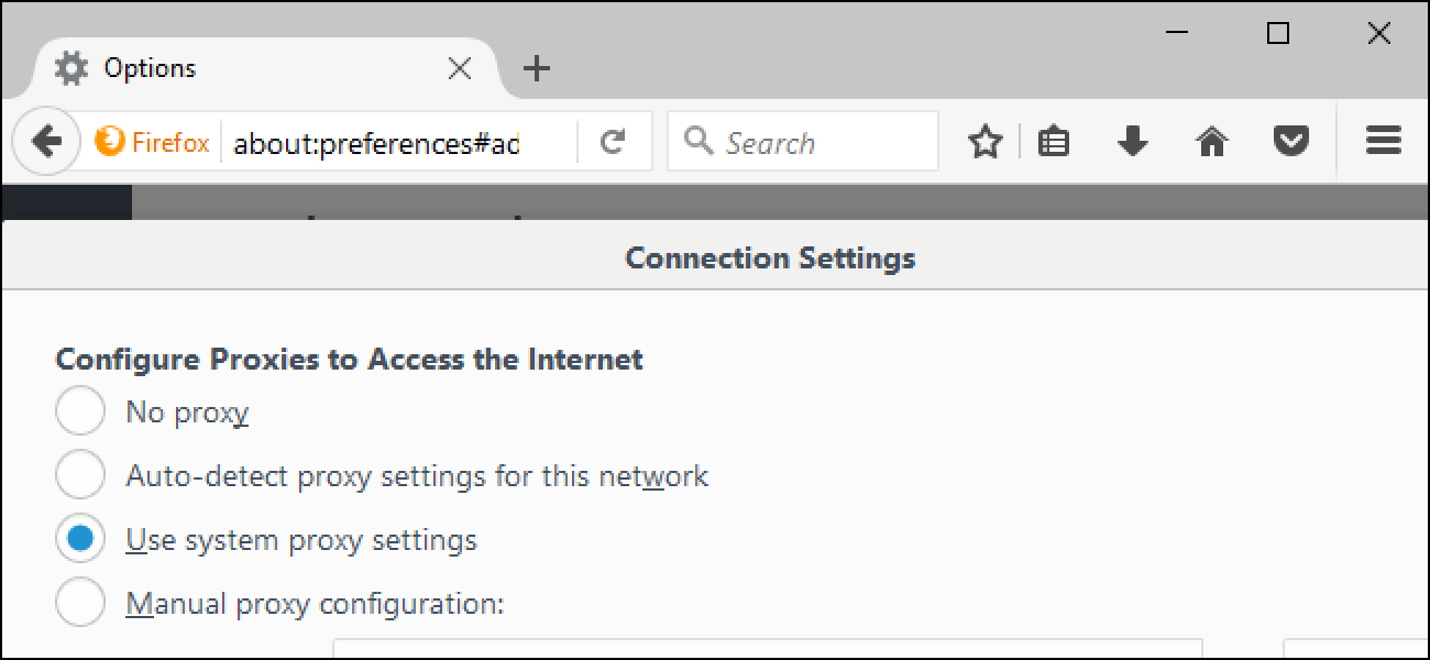 Nola konfiguratu proxy zerbitzaria Firefoxen
