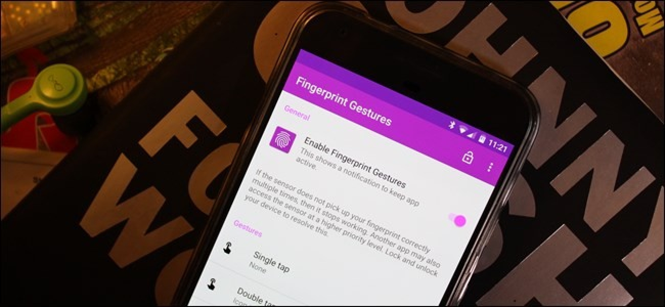Nola gehitu gestioak zure Android telefonoaren hatz markako eskanerrean
