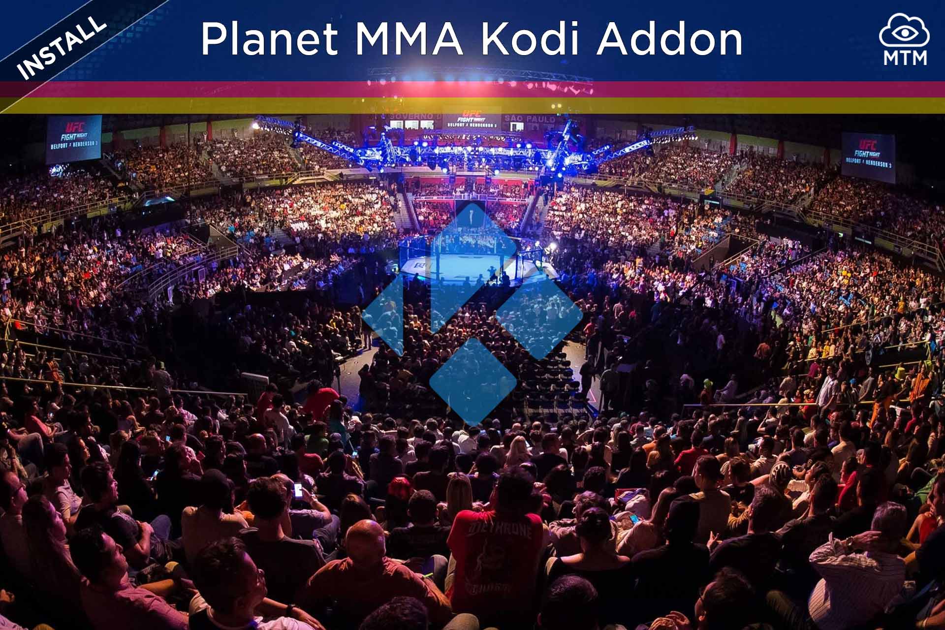 Instalatu Planet MMA Kodi Addon | Zuzeneko eta erreproduzitu UFC Borrokak
