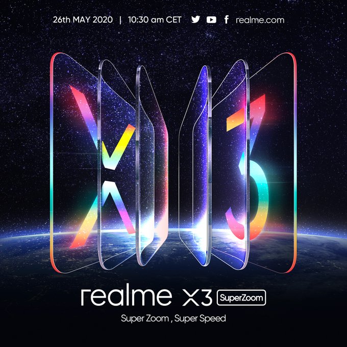 Realme X3 SuperZoom ez da bakarrik etorriko!
