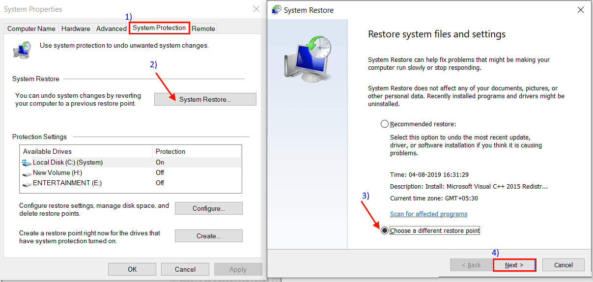 Appwiz 1 - إصلاح لا يمكننا تسجيل الدخول إلى حسابك في Windows 10