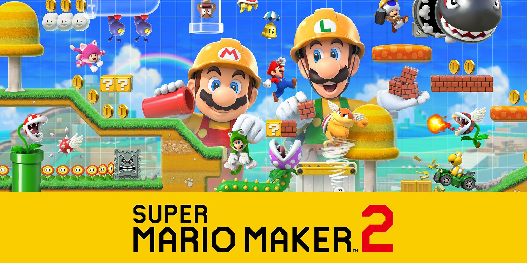 Super Mario Maker 2 pasarteen instalazioak handitu egin dira
