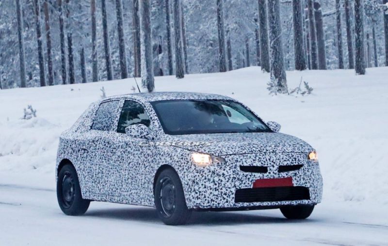 Opel Corsa belaunaldi berriak ezin izan du oraingoz espioi kamerei ihes egin!
