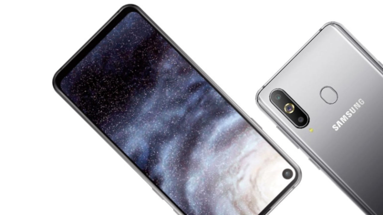 Infinity-O pantaila Galaxy A8s sartzen da!  Eskaera Galaxy A8 funtzioak!
