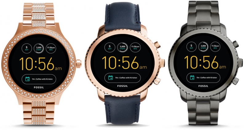 Fossil-en bi smartwatches berri: Venture eta Explorist
