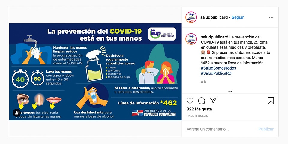 Kontuak kontu Instagram koronavirusarekin eguneratuta egoteko, albiste faltsuetan erori gabe 2