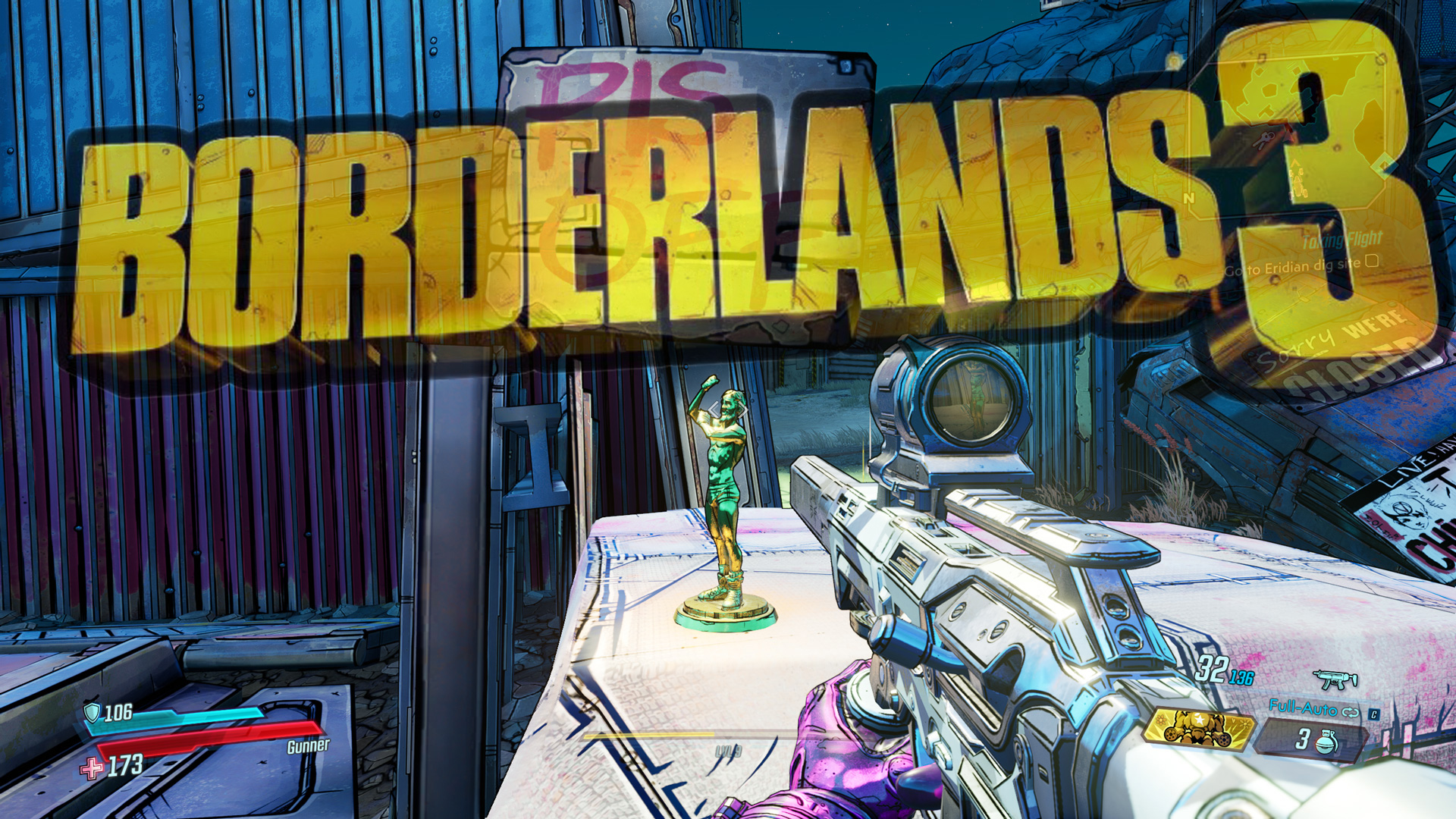 Borderlands 3 - txartel grafikoa eta prozesadorearen errendimenduaren proba
