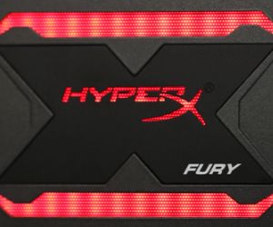 Kingston HyperX Fury RGB 480 GB - SSD komunikabideen proba
