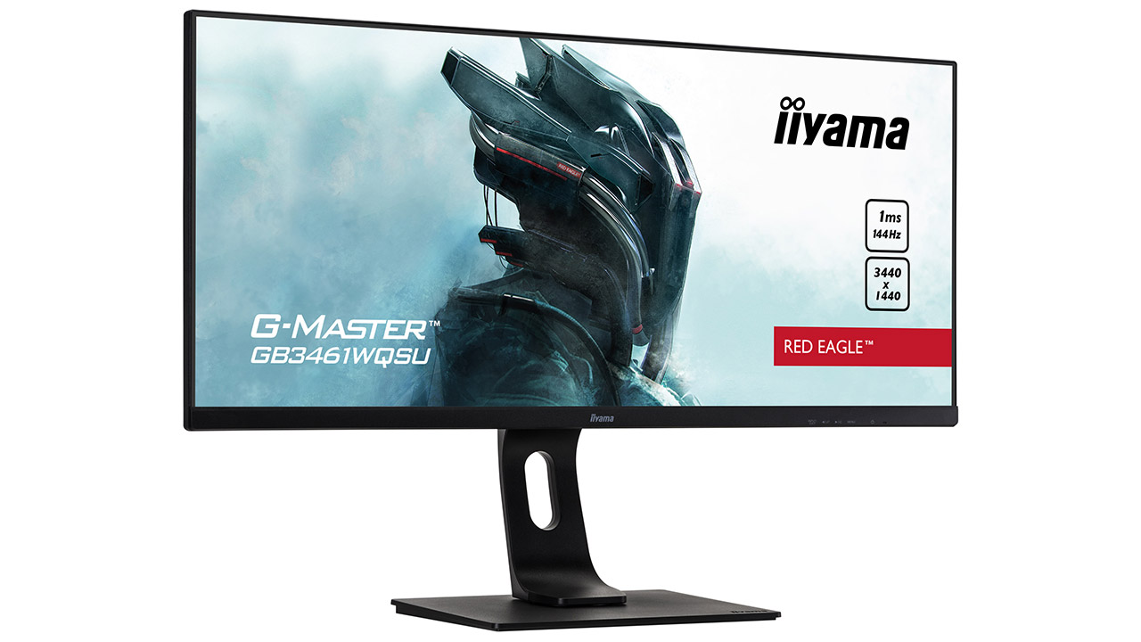 iiyama G-Master GB3461WQSU Red Eagle - AMD FreeSync Premium dituzten jokalarientzako monitorea
