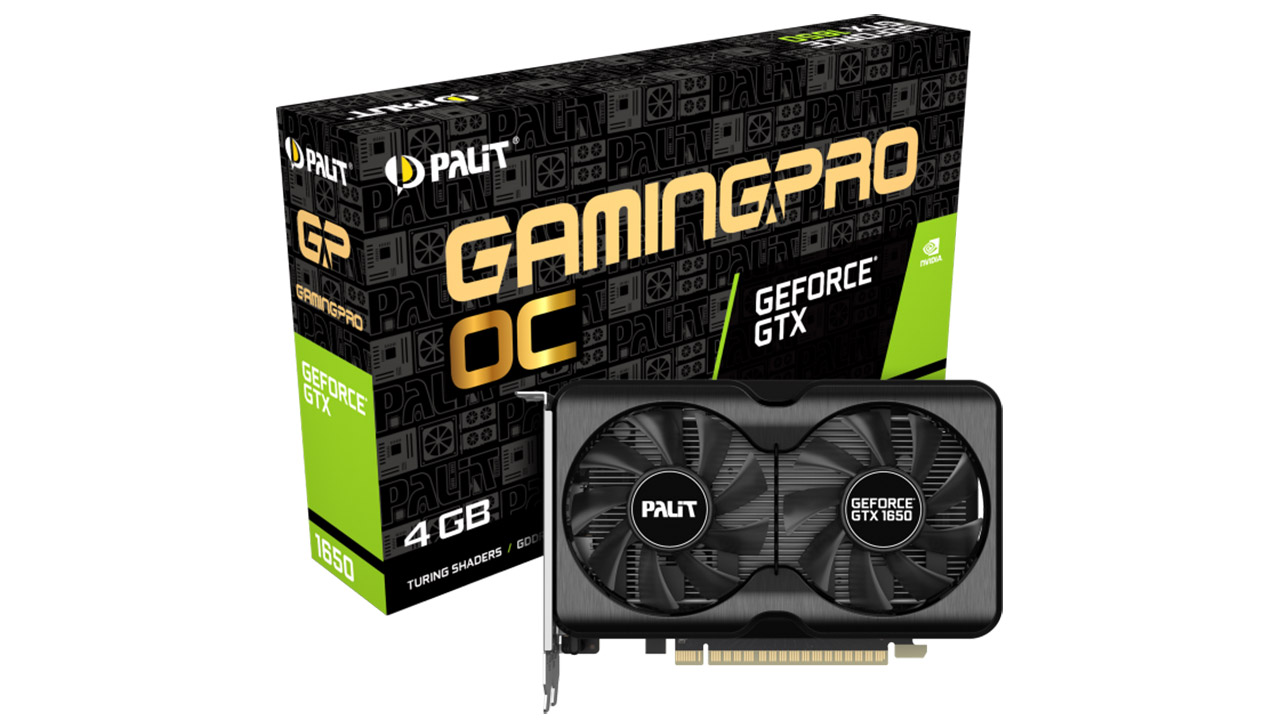 Palit GeForce GTX 1650 GamingPro OC GDDR6 memoriarekin aurkeztu da

