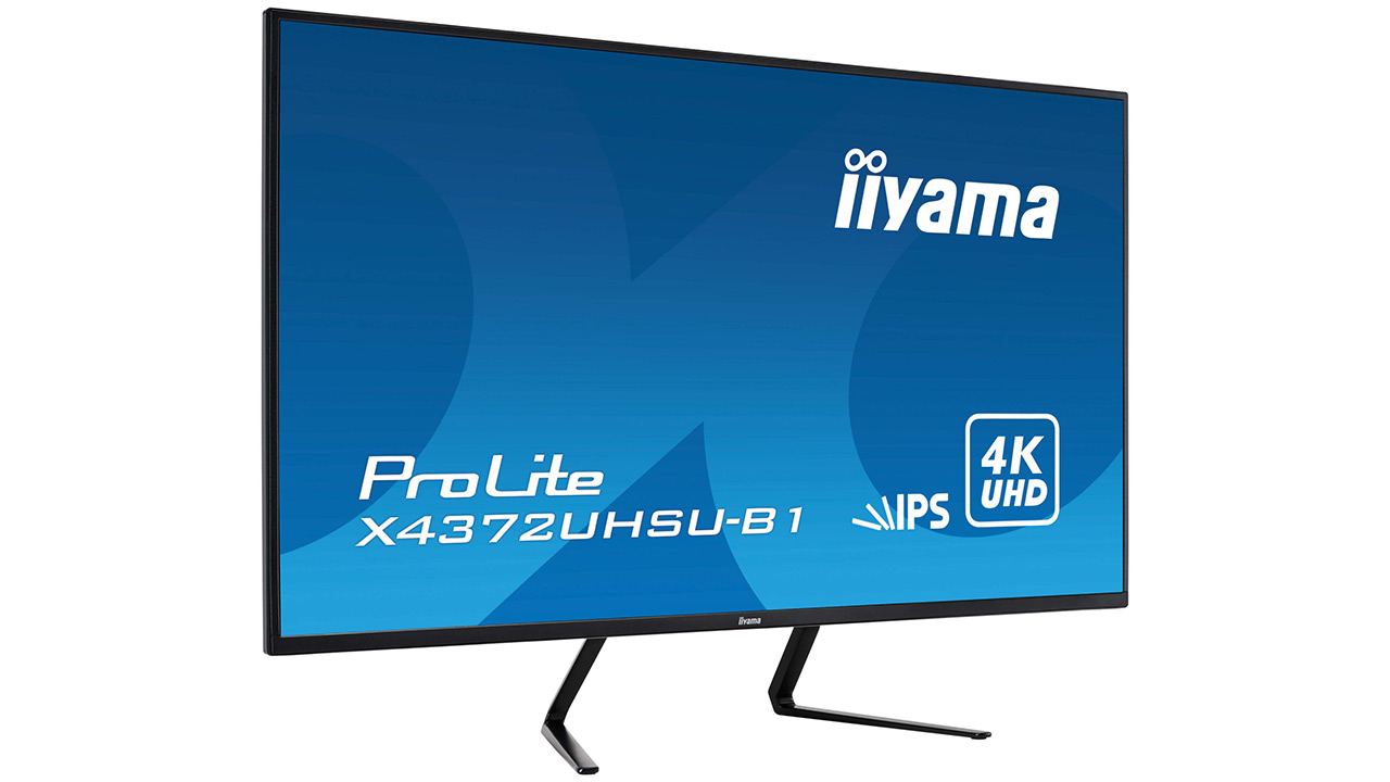 iiyama ProLite X4372UHSU-B1 - 4K monitore handi baten aurkezpena