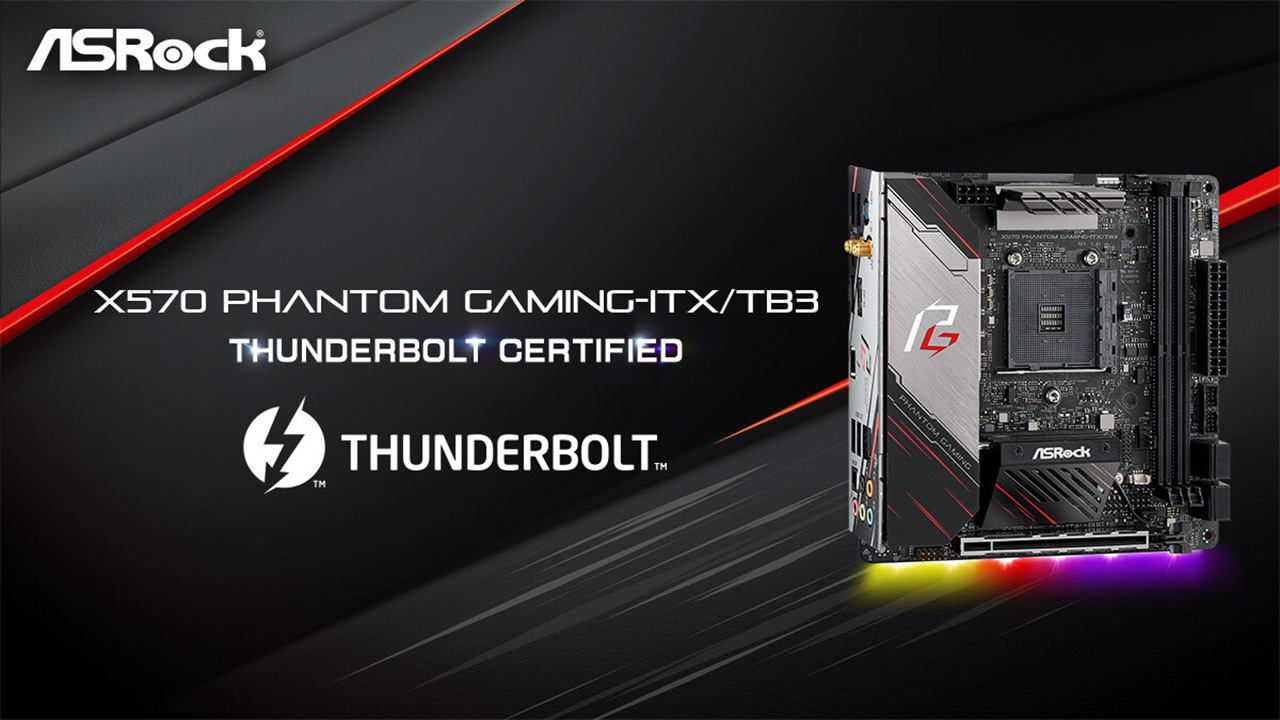 ASRock X570 Phantom Gaming-ITX / TB3 - Thunderbolt ziurtagiri ofiziala duten AMD prozesadoreentzako lehenengo taula 3
