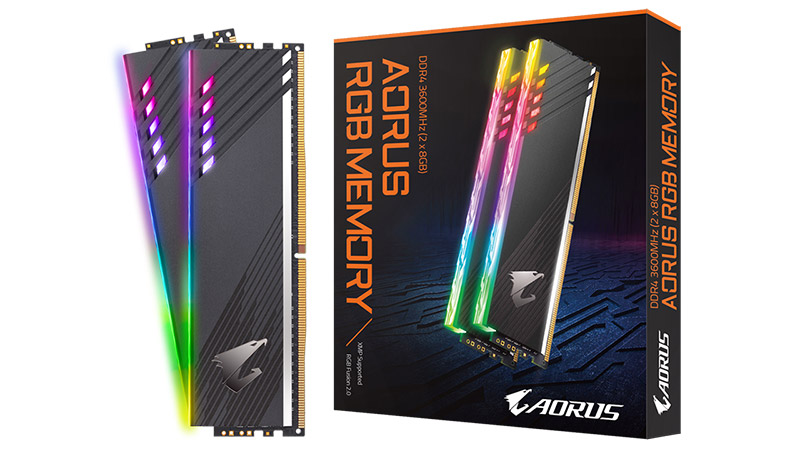 Gigabyte Aorus RGB Memoria 16 GB DDR4-3600 CL16 - RAM memoria Aorus Memory Boost teknikarekin