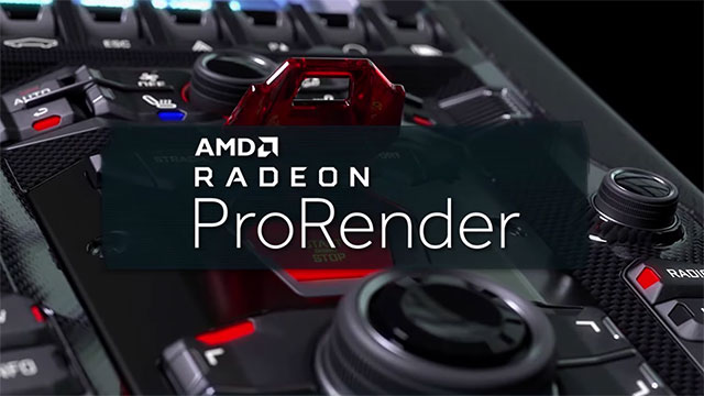 AMD Radeon ProRender ezaugarri eta teknika berriekin

