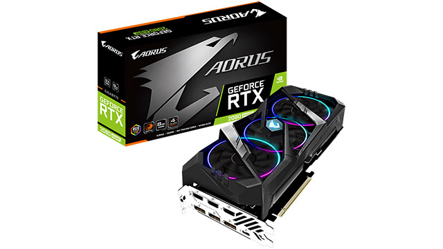 Gigabyte Aorus GeForce RTX 2080 Super - txartel grafikoen aurkezpena
