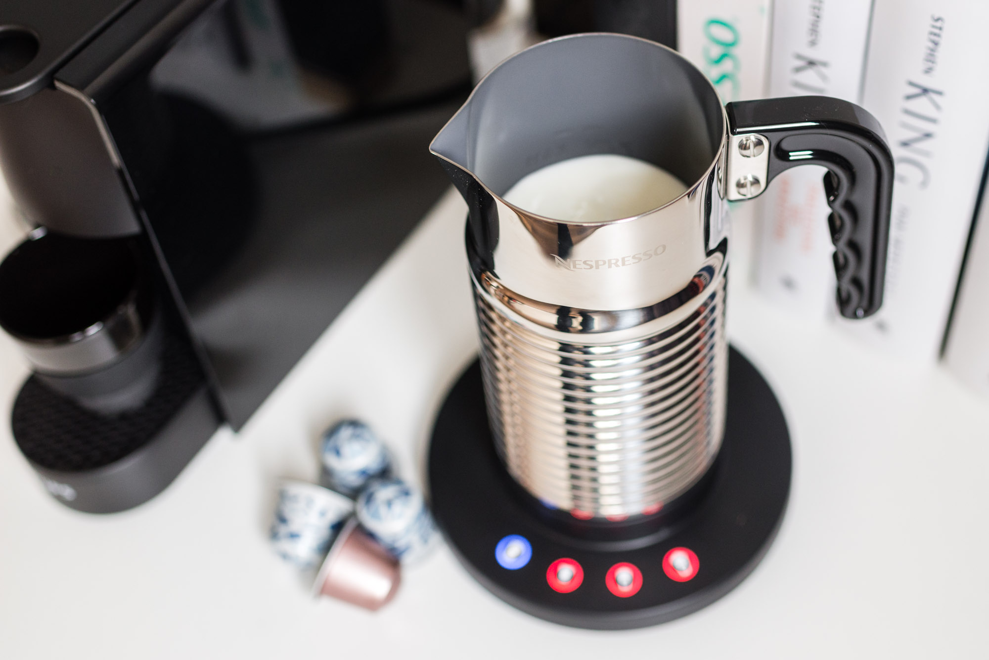 Hemen Nespresso kafe bilduma eta kafe makina berria!

