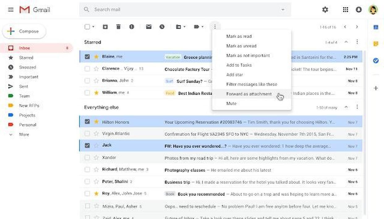 6 duela hilabete batzuk


Gmail-ek mezu elektronikoak eranskin gisa bidaltzeko aukera ematen du orain       
