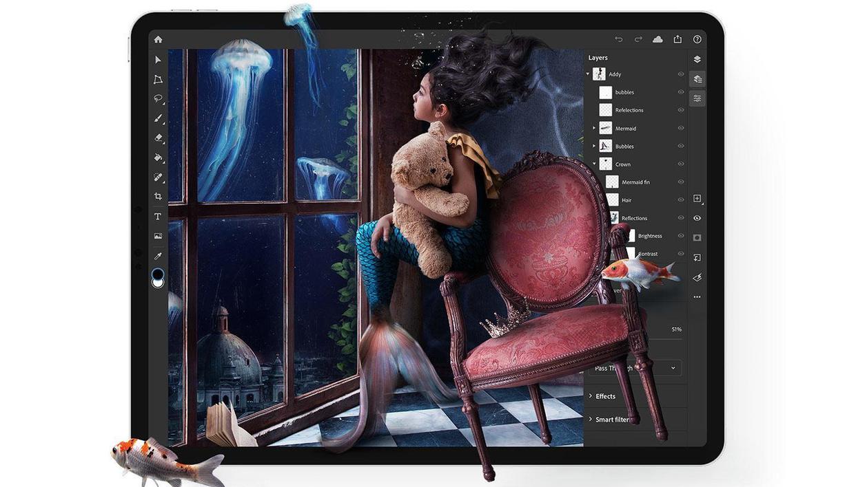 7 duela hilabete batzuk


Adobe Photoshop eskuragarri dago orain iPad-en deskargatzeko, hemen
