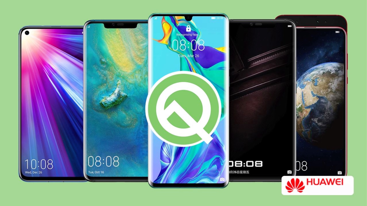Android Q alacak Huawei modelleri
