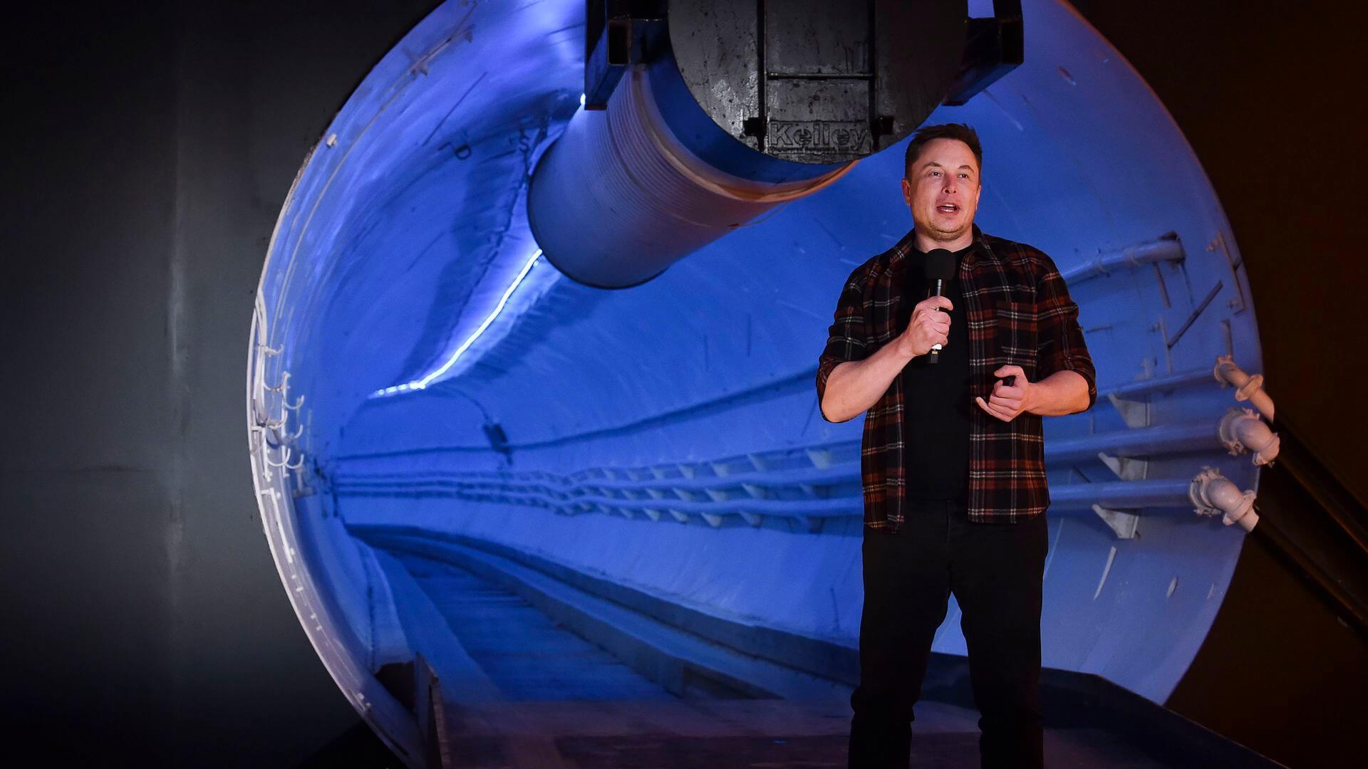Elon Musk-ek Aspertzeko Konpainia "espero dugu" Las Vegas-eko tunela operatiboa izan dadin 2020an
