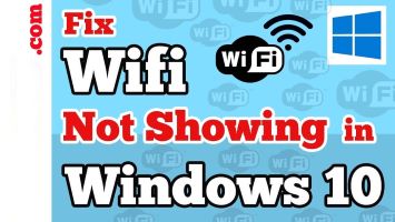 Konpondu - Ez da WiFi sisteman agertzen Windows 10
