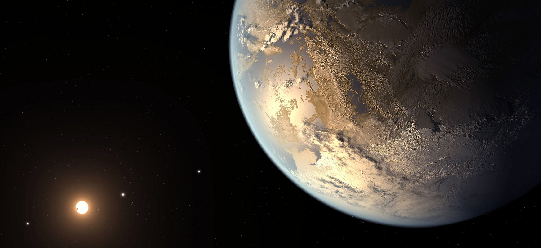  Kontinenteak eta ozeanoak exoplaneta batean argazkiak atera ditzakeen teleskopio bat?  NASA horrelakoa da
