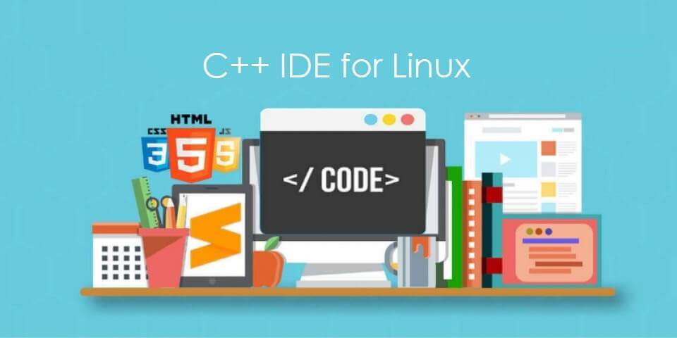 Linux OS sistemako C ++ IDE onena 2020an
