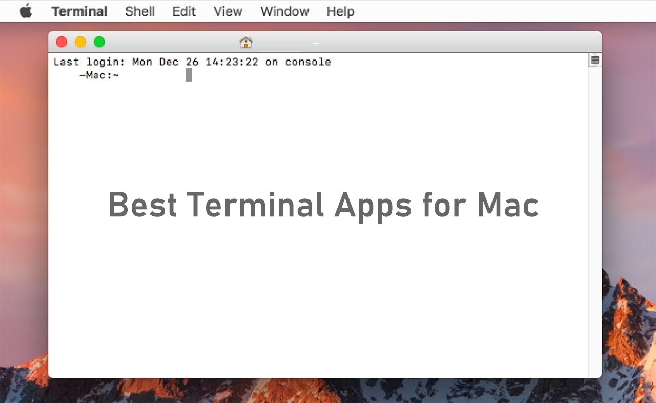 Macrako terminal-aplikazio onenak [macOS] 2020an
