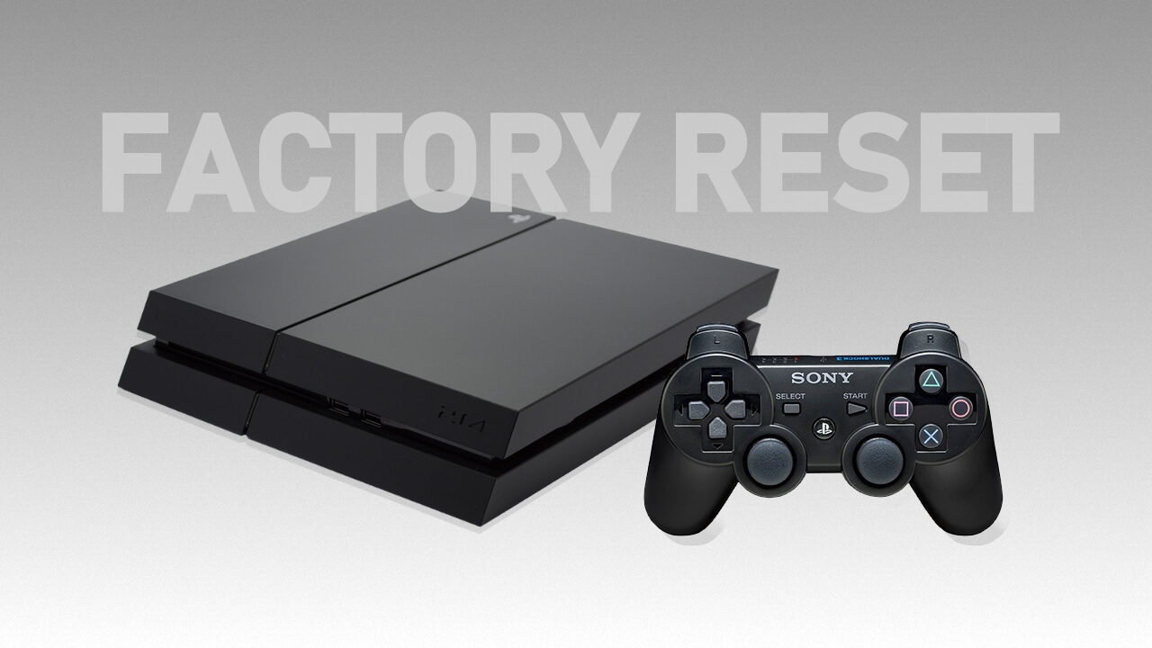 Nola berrezarri PS4 & amp; PS3 PlayStation fabrikako ezarpenetara
