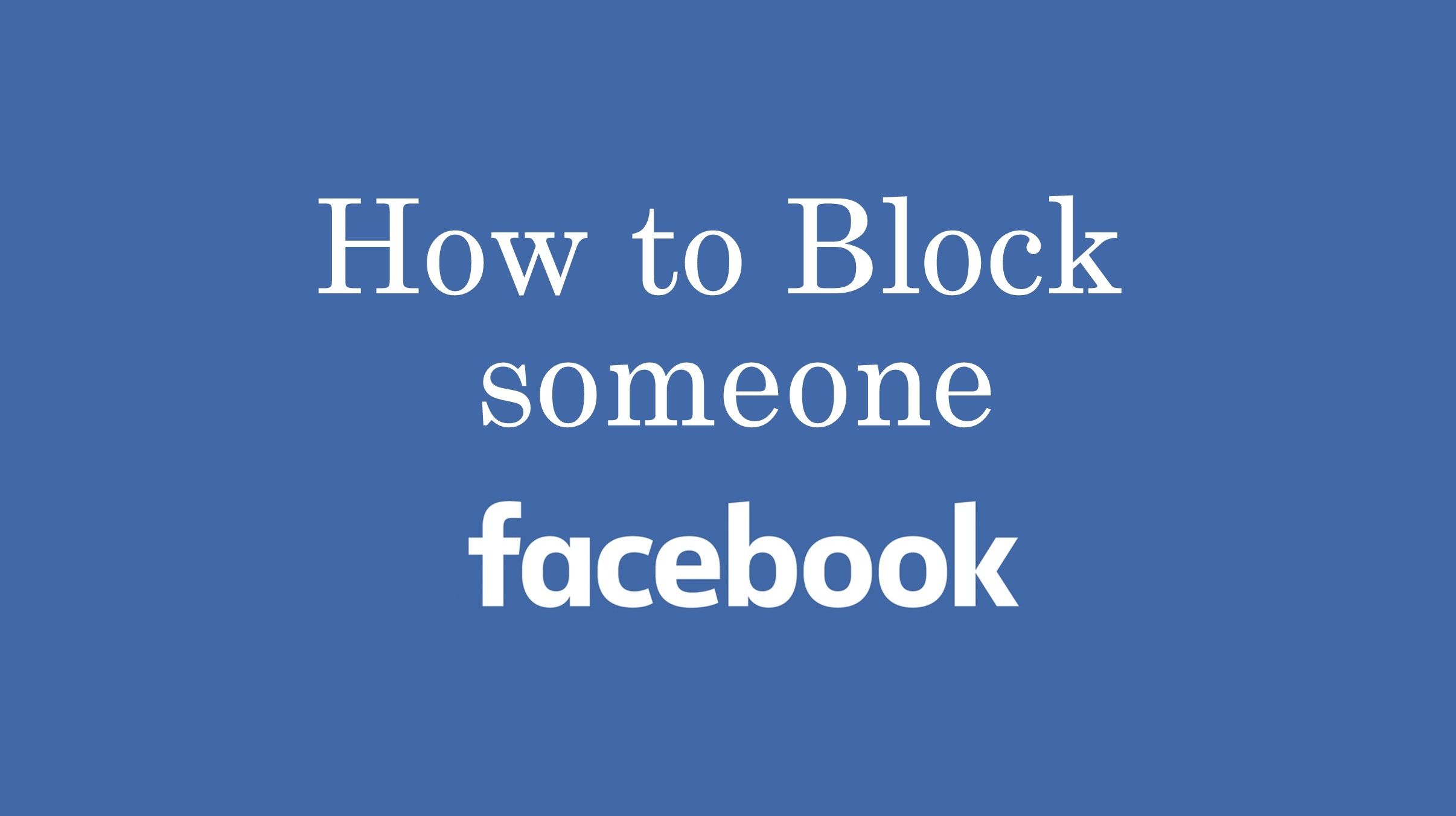 Norbaiti nola blokeatu Facebook [2 Simple Methods]
