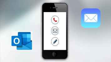 Outlook vs. Apple Posta: iOS posta aplikazio onena

