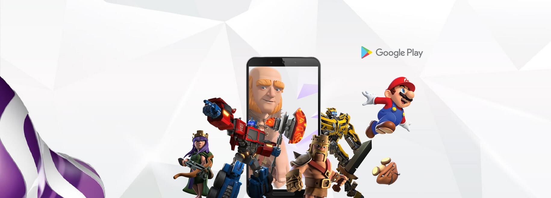 Playak PLN 20 ematen du Android joko eta aplikazioetarako
