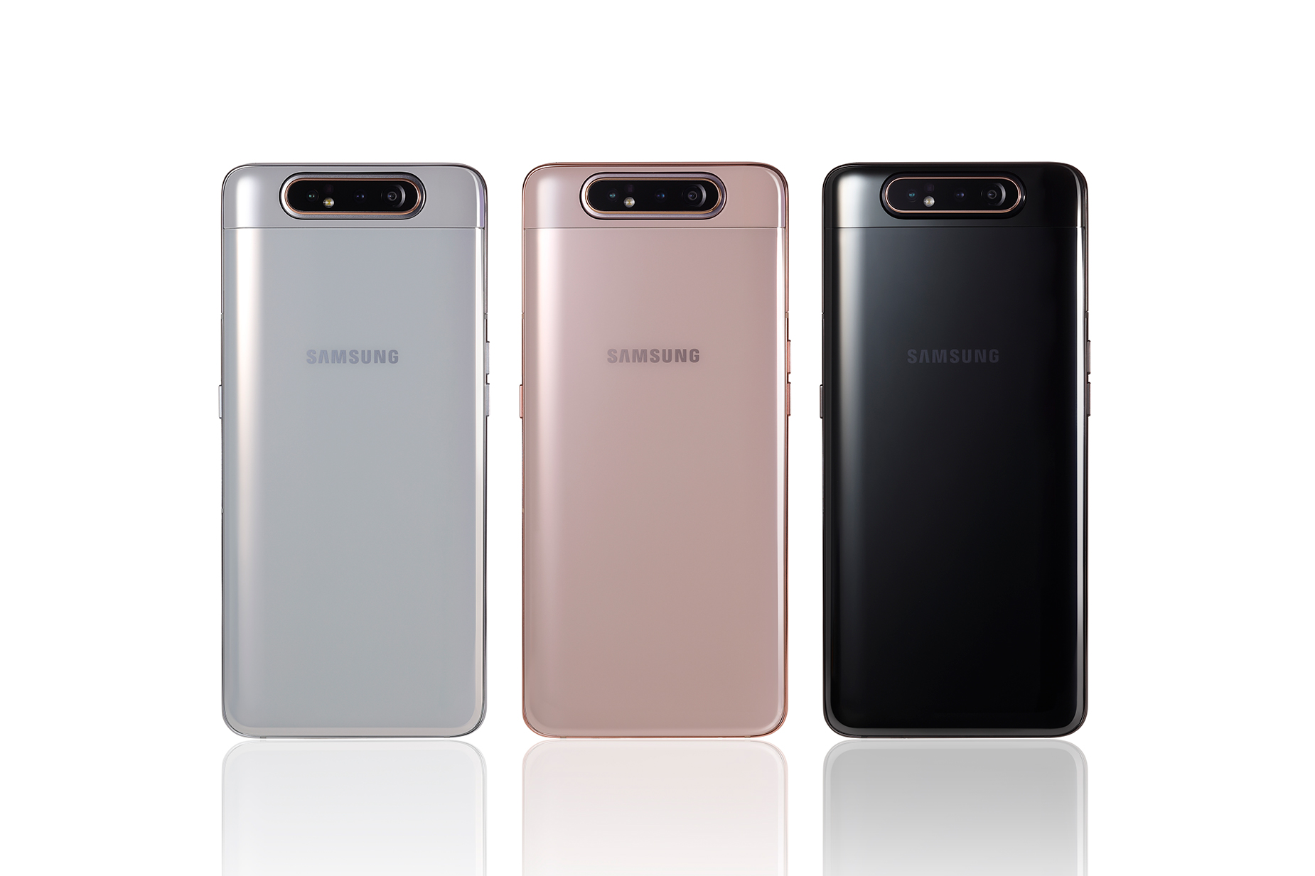 Samsung Galaxy A80 sartzen da!  Hemen dituzu ezaugarriak!
