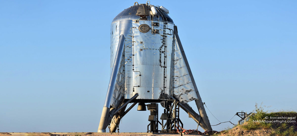 SpaceX erritmoa ikusgarria da.  Starhopperren lehen orbital probak urrian hasiko dira
