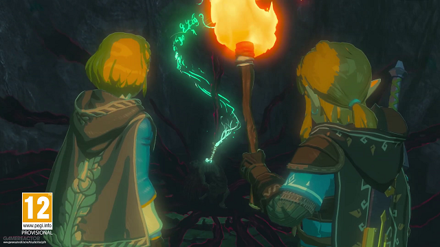 The Legend of Zelda: Breath of the Wild filmeko bigarren zatian, Linka joko dugu
