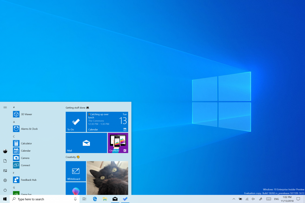 Windows 10 açık tema