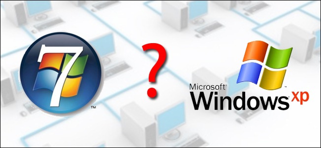 Zein da desberdintasuna? Windows 7  Etxeko taldeak eta XP estiloko sarea?
